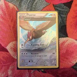 Pokemon TCG XY57 Fearow Full Art Holo Rare Black Star Promo - Image 1