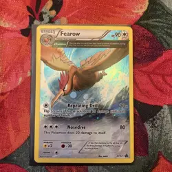 Pokemon TCG XY57 Fearow Full Art Holo Rare Black Star Promo - Image 2