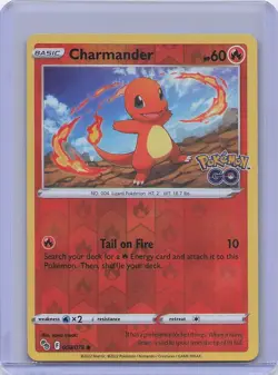 Charmander #008/071 S10b: Pokemon GO Near Mint or Better - Image 1