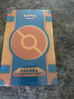Pokemon TCG Paldea Adventure Chest Sealed Scarlet & Violet Collection Box - Image 1