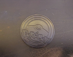 Gold Jumbo Zeraora Official Pokemon TCG coin - Image 3