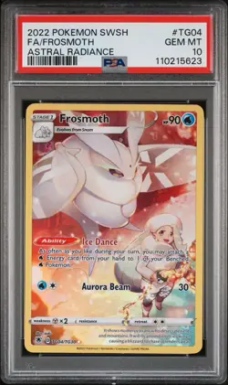 2022 Pokemon Astral Radiance #TG04 Full Art Frosmoth PSA 10 GEM MINT! Free Ship! - Image 1