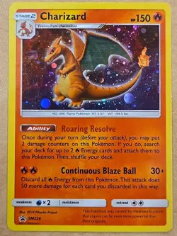 Pokemon TCG Charizard Black Star Promo SM226 Holo Rare Sun And Moon 2019 - Image 1