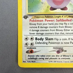 Pokemon TCG Blissey #2 1st Edition Neo Revelation Holo Rare Vintage WOTC- NM++ - Image 5