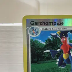 Garchomp Reverse Holo Rare 9/123 Mysterious Treasures 2007 - LP - Pokemon TCG - Image 4