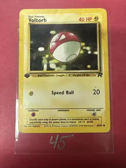 Voltorb - 69/82 - 1st Edition - Team Rocket - (DMG) - Pokemon TCG - Image 2