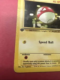 Voltorb - 69/82 - 1st Edition - Team Rocket - (DMG) - Pokemon TCG - Image 5