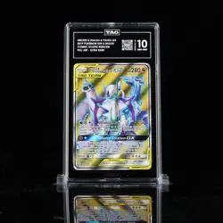 Pokemon TCG Arceus & Dialga & Palkia GX #220 Cosmic Eclipse Sun & Moon TAG 10 - Image 1