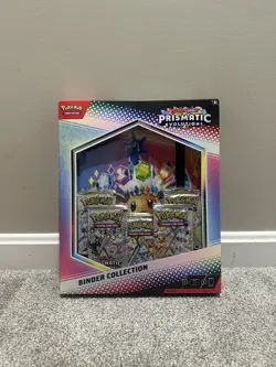 Pokemon TCG Scarlet Violet Prismatic Evolutions Binder Collection - New, Sealed - Image 1
