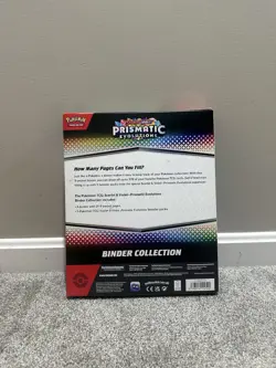 Pokemon TCG Scarlet Violet Prismatic Evolutions Binder Collection - New, Sealed - Image 2
