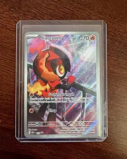 Charcadet 022 Promo Holo Pokemon Phantasmal Flames NM - Image 1