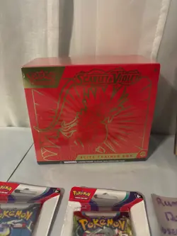 Pokemon Scarlet and Violet Elite Trainer Box ETB Koraidon , + Sealed Lot Large - Image 2