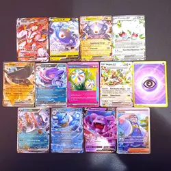 13x Pokemon Karten - V - Trainer- Holo Sammlung gemischt NM div Set TCG /W34 - Image 1