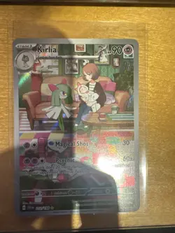 Pokemon TCG Scarlet & Violet Base Set Full Art Holo Rare Kirlia 212/198SV01 - Image 1