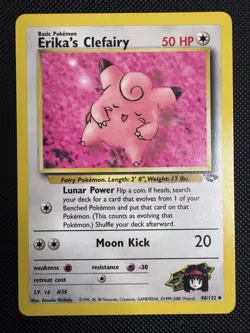 Erika's Clefairy 40/132 Gym Challenge Pokemon - 3 Available Individually - Image 1