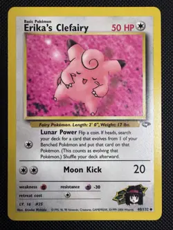 Erika's Clefairy 40/132 Gym Challenge Pokemon - 3 Available Individually - Image 3