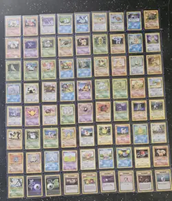LP/MP COMPLETE Pokemon LEGENDARY COLLECTION Set 72-Card UNCOMMON/COMMON Non-Holo - Image 1