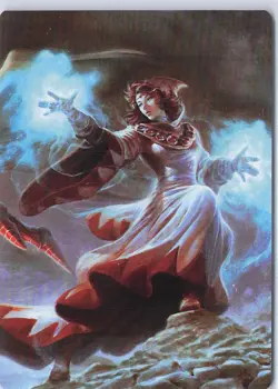 The Destined White Mage Scene Art Card S Art Series: FINAL FANTASY 3 NM - Image 1