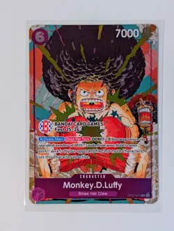 Monkey.D.Luffy (BANDAI Card Games Fest 25-26) Op07-073 One Piece Promotion Card - Image 1
