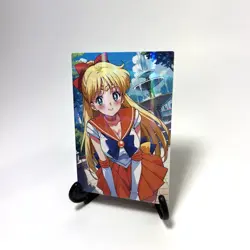 Sailor Moon Sailor Venus Sexy Cute Anime Waifu Girl Goddess Story ACG Art Card - Image 2