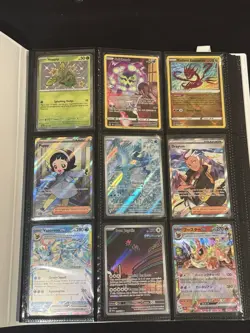 Pokemon Card Collection With Binder +jumbo Card And Bonus Pack! - Image 1