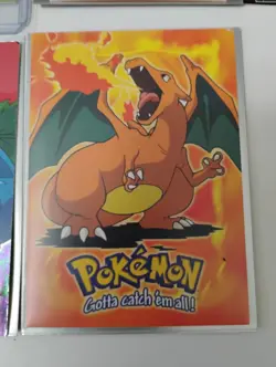 Pokemon Pikachu Heroes & Villains/Charmeleon Die-Cut/Animation Holo Cards - Image 2