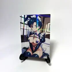 Sailor Moon Sailor Mercury Sexy Anime Waifu Bunny Girl Goddess Story Art Card - Image 2