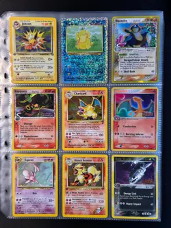 Lot of 90 ALL HOLO Vintage Pokemon Card Binder Collection - Image 2