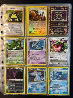 Lot of 90 ALL HOLO Vintage Pokemon Card Binder Collection - Image 4