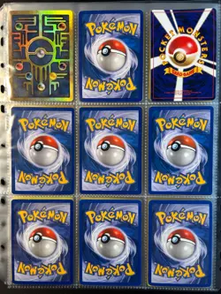 Lot of 90 ALL HOLO Vintage Pokemon Card Binder Collection - Image 5