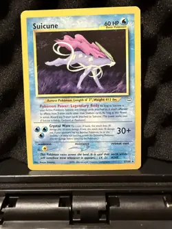 Pokemon TCG Suicune Neo Revelation Card 27/64 Unlimited Rare - Image 1