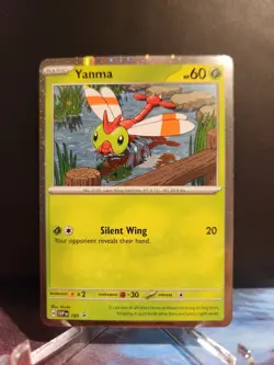 Pokemon TCG - Yanma - 185 - SV: Scarlet & Violet Promo Cards (SVP) Cosmo holo - Image 1