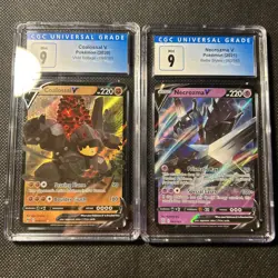 Pokemon 9 Card Graded Cgc Lot of (2) - Image 1