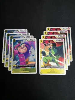One Piece TCG OP07 Vegapunk Leader 51 Card Tournament Ready Deck OP07-08 Cards - Image 3