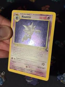 Pokemon Cards Haunter 6/62 Holo Rare Fossil UNLIMITED - (LP+) - Image 3