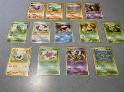Lot Of 13 Neo Discovery Japanese POKEMON Cards WOTC - NM FREE SH - Image 1