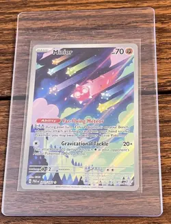 Pokemon TCG Minior Card 201/182 Paradox Rift Holo Illustration Rare NM Condition - Image 1