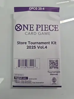 One Piece Card Game Store Tournament Kit 2025 Vol 4 English Sealed - Image 1