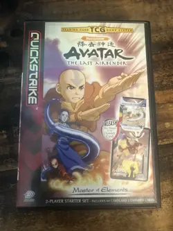 Avatar The Last Airbender Quickstrike Trading Card Game 2 Player Starter Set TCG - Image 1