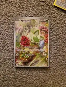 Sprigatito 196/193 Pokemon Card TCG Scarlet & Violet Paldea Evolved - Image 1