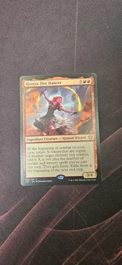 Rionya, Fire Dancer Commander 2021 Regular - Image 1