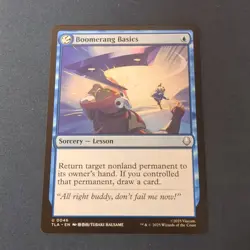 3 individual Boomerang Basics - Avatar - NM - Uncommon - Sorcery - MTG - Image 3