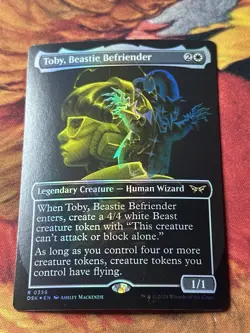 Toby, Beastie Befriender - Foil - Showcase Double Exposure Duskmourn - Image 3