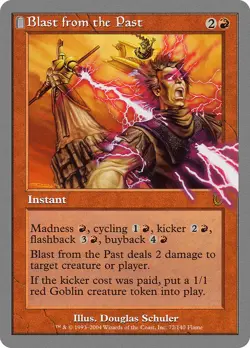 MTG Magic the Gathering Blast from the Past (72/169) Unhinged LP - Image 1
