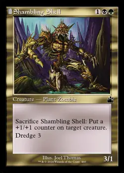 MTG Magic the Gathering Shambling Shell (460/573) Ravnica Remastered LP - Image 1