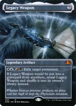 MTG Magic the Gathering Legacy Weapon (450/520) Dominaria Remastered LP - Image 1
