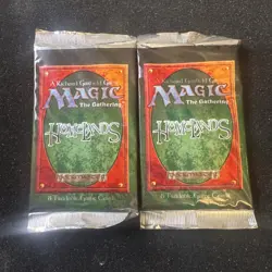 Magic: The Gathering - Homelands Sealed Booster Packs (2 Packs) - English - Image 1
