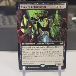 Ancient Cellarspawn (Extended Art) - Commander: Duskmourn: House of Horror - Image 1