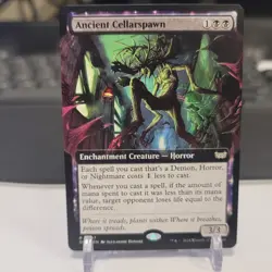 Ancient Cellarspawn (Extended Art) - Commander: Duskmourn: House of Horror - Image 3