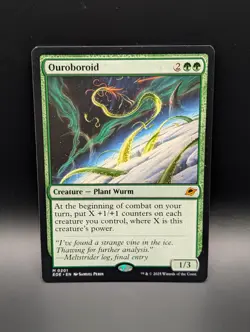 MTG - Ouroboroid - Creature - Plant Wurm - EOE 201 - Mythic - NM - Image 1